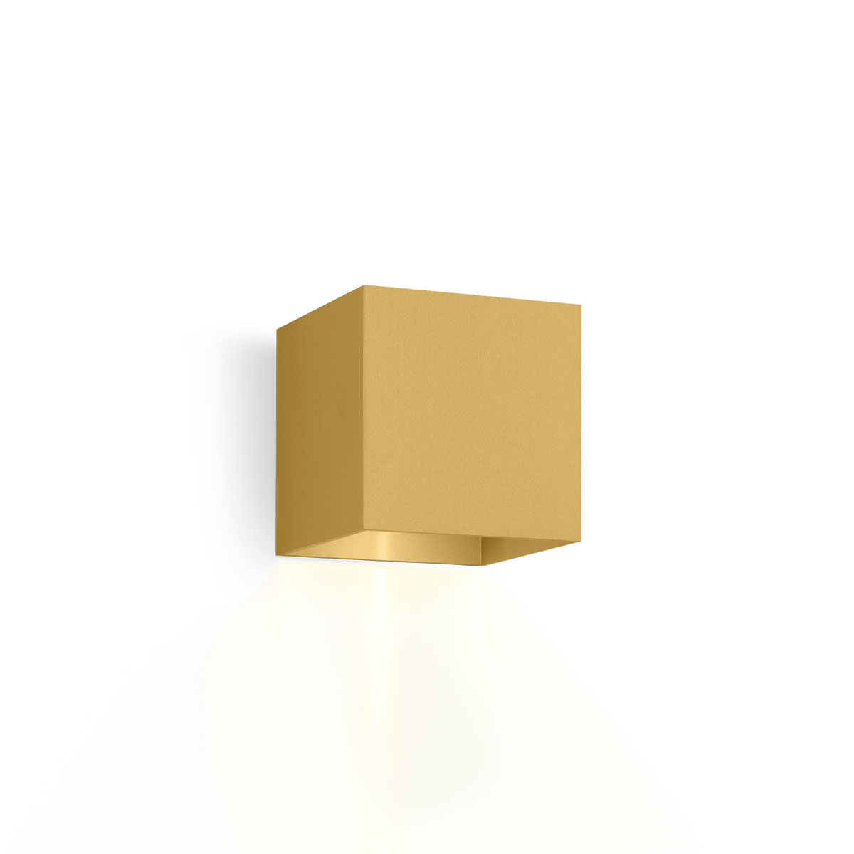Wandleuchte Box gold