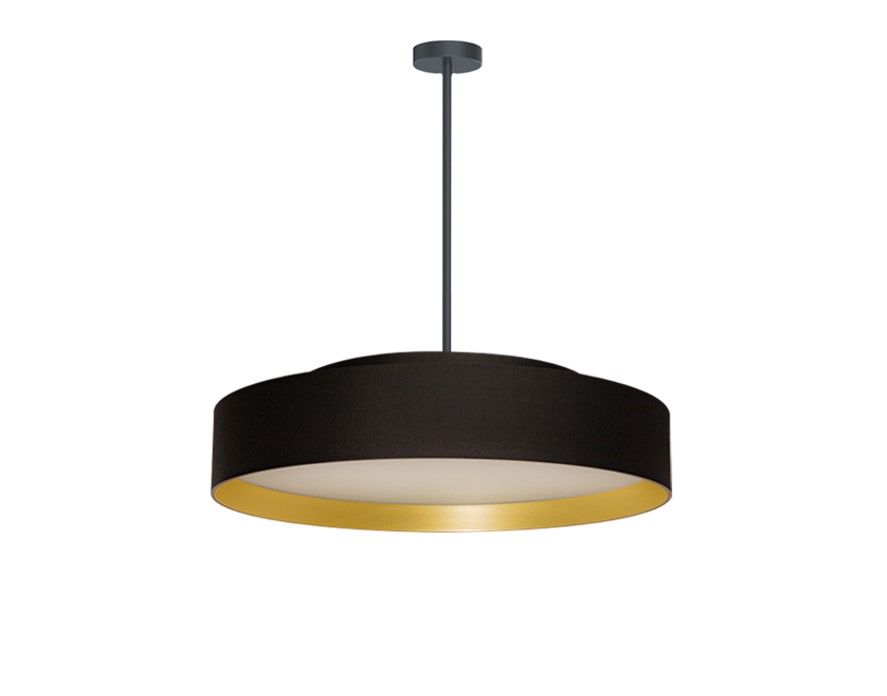 Pendelleuchte Salt schwarz-gold