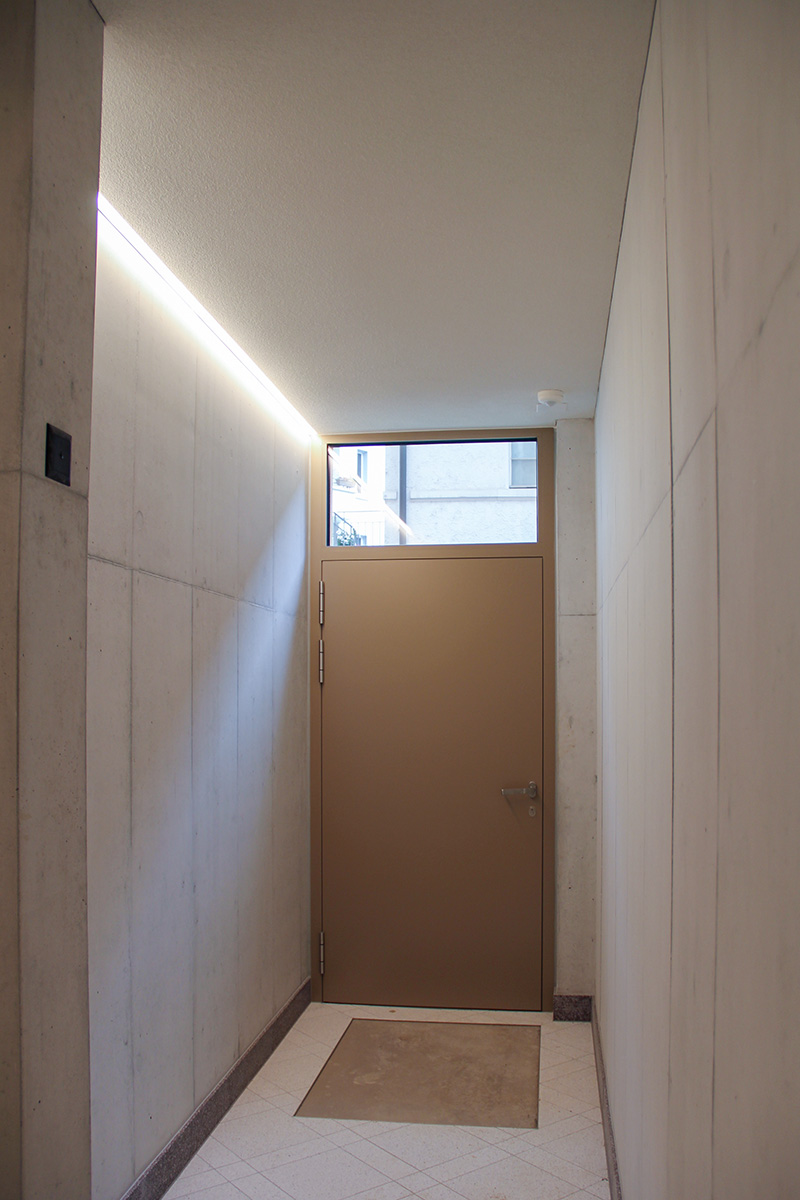 Treppenhausbeleuchtung mit Profilleuchten