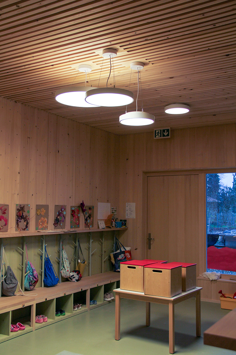 Kindergarten Küttigen Garderobe