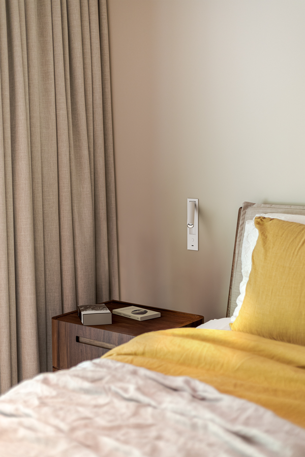 Matsch Snooze als Nachtlicht neben dem Bett