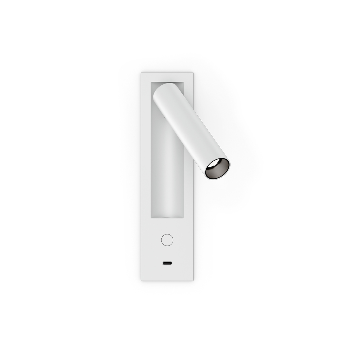 Match snooze Wandleuchte weiss