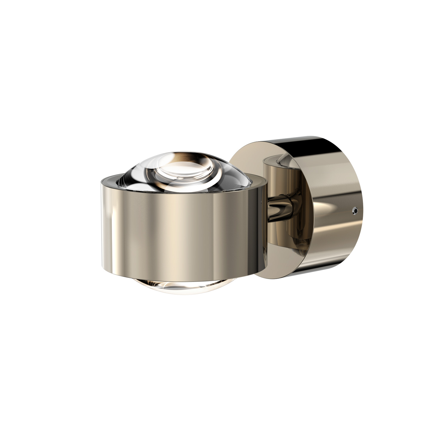 Wandleuchte Spin in nickel