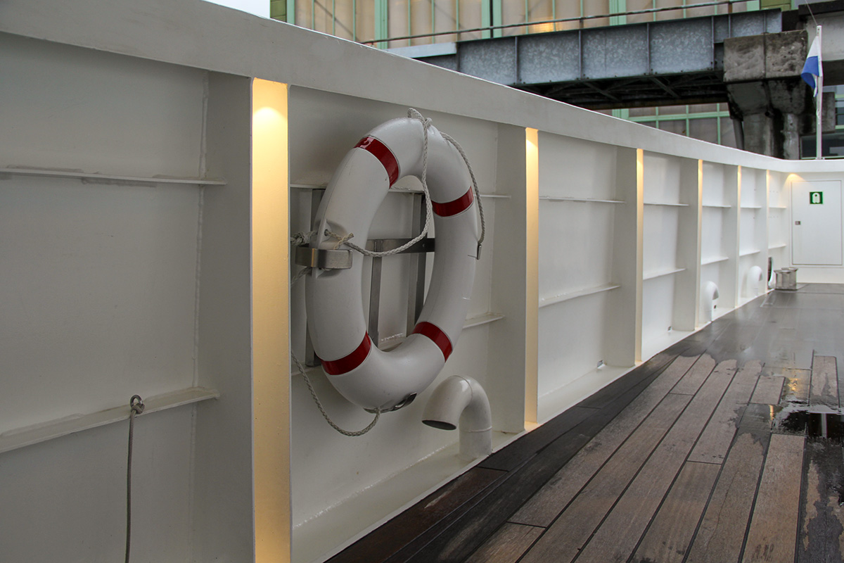 Motorschiff Cirrus Aussenbeleuchtung