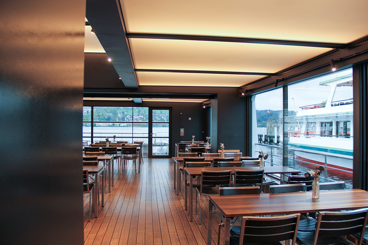 Motorschiff Cirrus Deckensegel